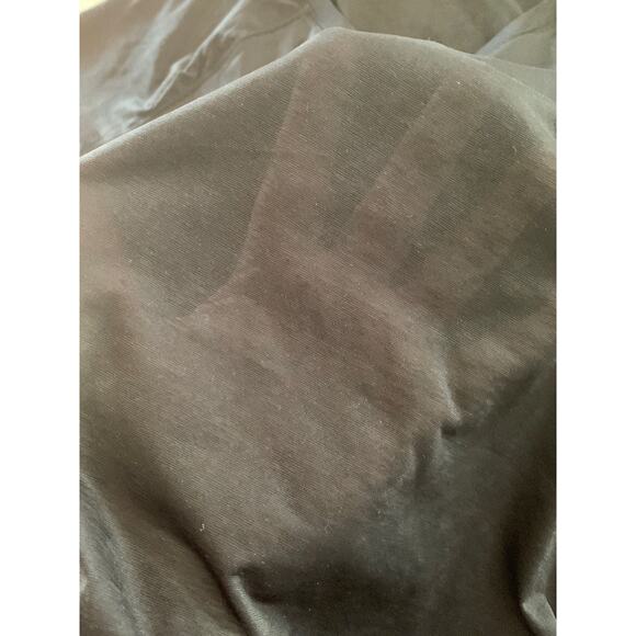 Athleta sheer black t shirt lightweight womens medium - Picture 5 of 6